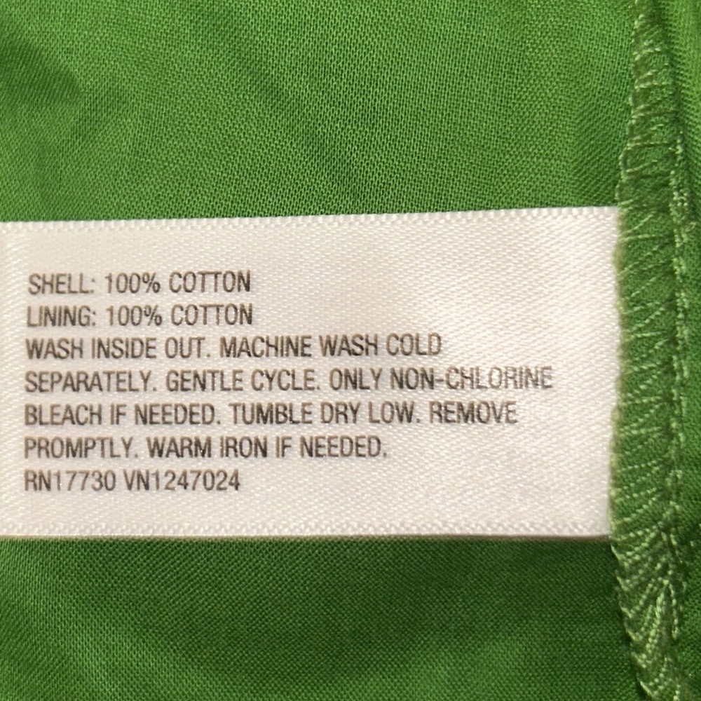 Kate Spade x Target Eyelet Shell Tank Top Green NWT - Picture 6 of 7